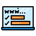 contenido del sitio web icon