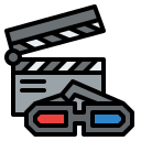 pelicula 3d icon