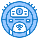 aspirador robot icon