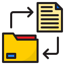 transferencia de archivos icon