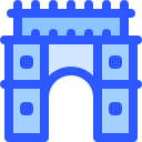 arco del triunfo icon