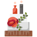 pastel de bodas icon