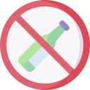 no alcohol