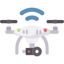 drone con cámara icon