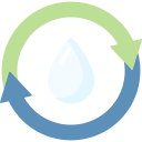 reciclar agua icon