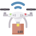 entrega de drones icon