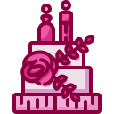 pastel de bodas icon