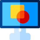 gráfico de computadora icon