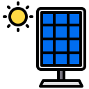 célula solar icon