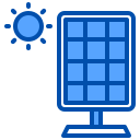 célula solar icon