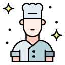 chef masculino icon