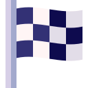 bandera de carrera icon