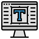 tipografía icon