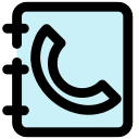 directorio telefónico icon