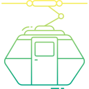 cabina del teleférico