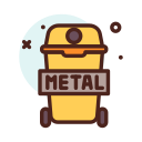 metallo icona