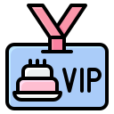 tarjeta vip icon