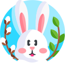 conejo de pascua icon