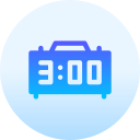 reloj digital icon