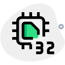 32 bits icon