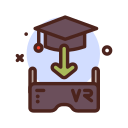 tecnología vr icon