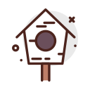 casa del pájaro icon