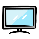 monitor de tv icon