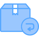 caja de devolución icon