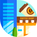 Coffee shop icon