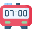 reloj digital icon