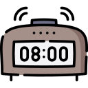 reloj digital icon