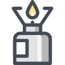 gasolina para acampar icon