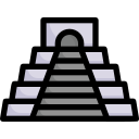 pirámide azteca icon