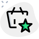 calificación de estrellas icon