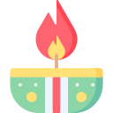 lámpara diwali icon