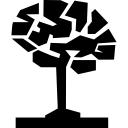 símbolo conceptual del cerebro de árbol 