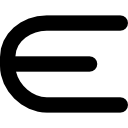 È un elemento del simbolo matematico icona