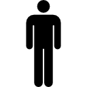 mann silhouette icon