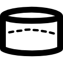 forma cilindrica icona