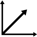 gráfico con tres flechas 