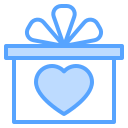 caja de corazón icon