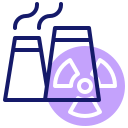 la contaminación del aire icon