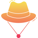 sombrero de vaquero icon