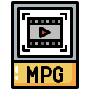 formato mpg icon