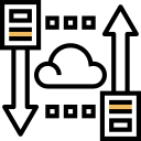 transferencia de datos icon