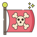 bandera pirata icon