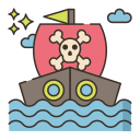 barco pirata 