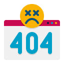 error 404 icon