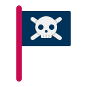 bandera pirata icon