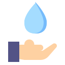 ahorrar agua icon